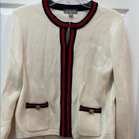 J. Crew Cream Knit Sweater - Picture 9 of 10